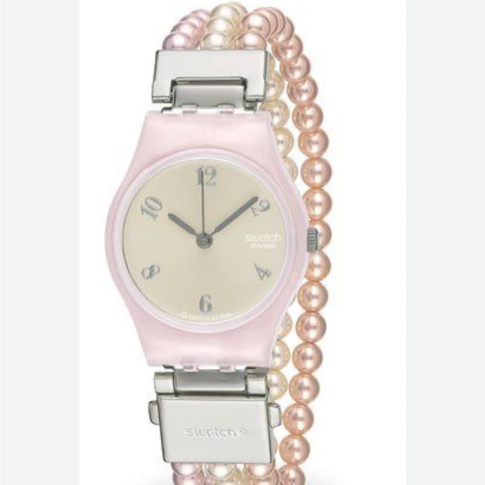 Swatch Pastel Pearl Bracelet Watch